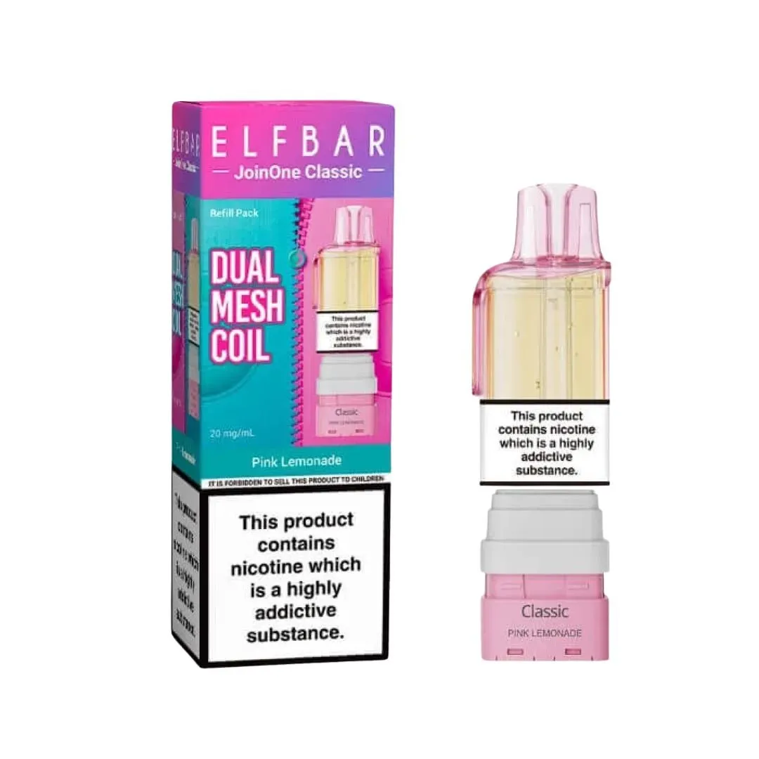 Elf Bar JoinOne Classic Refill Pods - £6.79 Smoknic UK