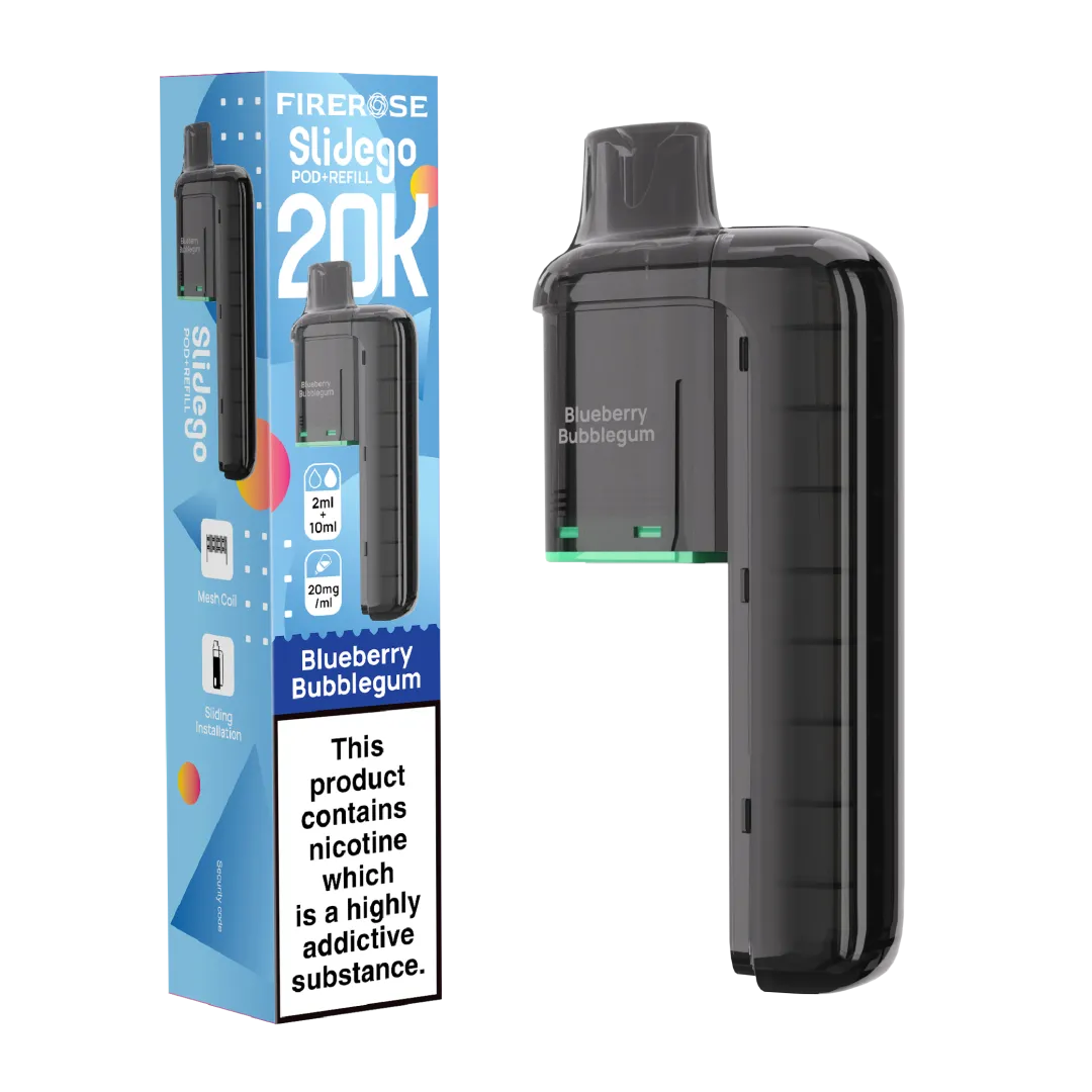 Elux Firerose Slidego 20K Prefilled Pods - Buy Online