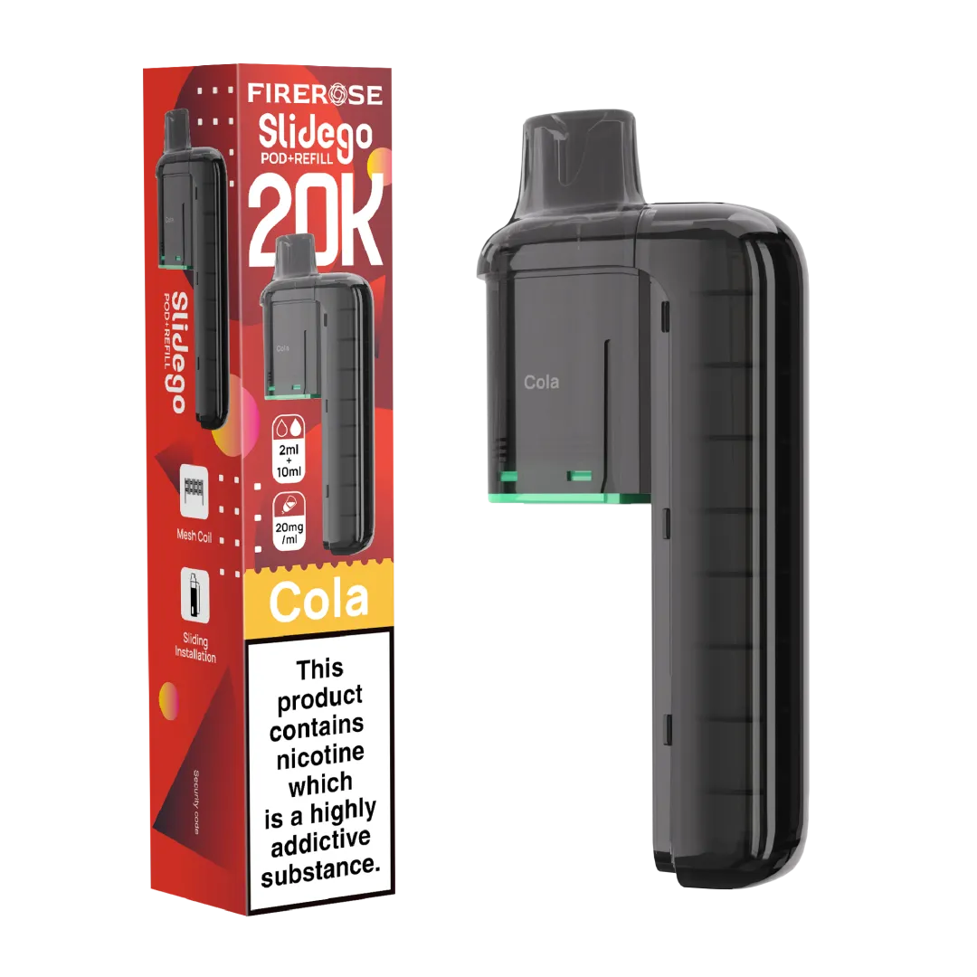 Elux Firerose Slidego 20K Prefilled Pods - Buy Online