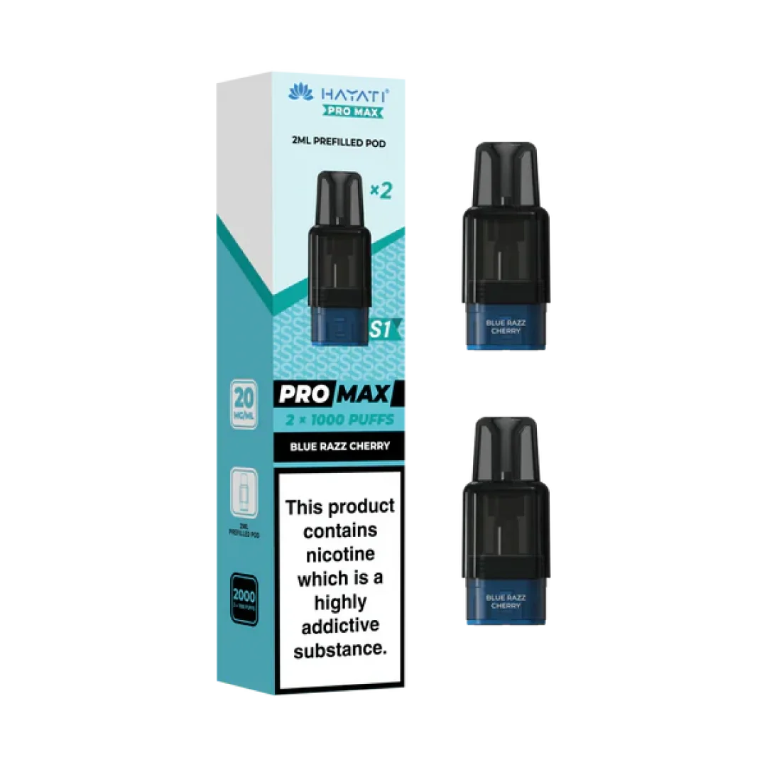 Hayati Pro Max S1 1000 Prefilled Pods - £2.79 Only