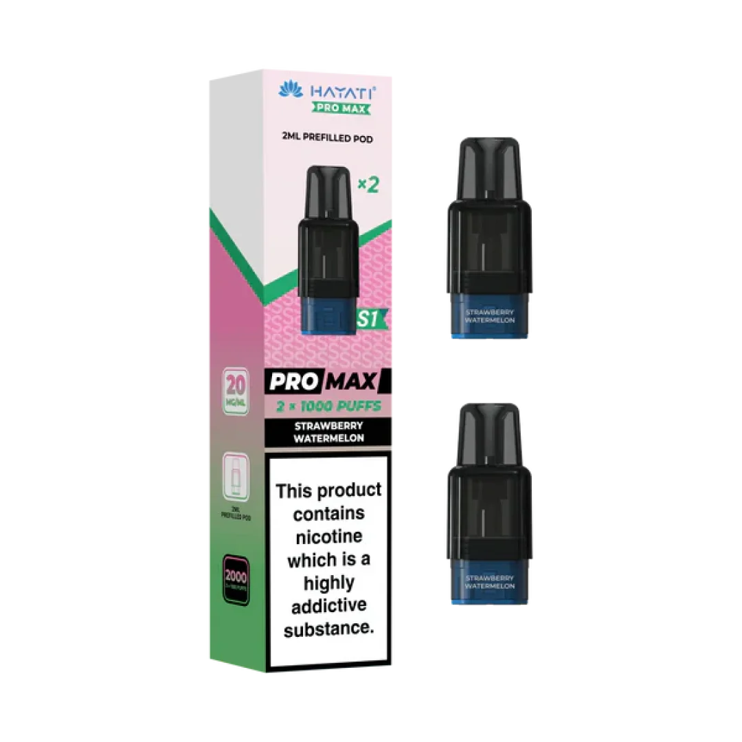 Hayati Pro Max S1 1000 Prefilled Pods - £2.79 Only