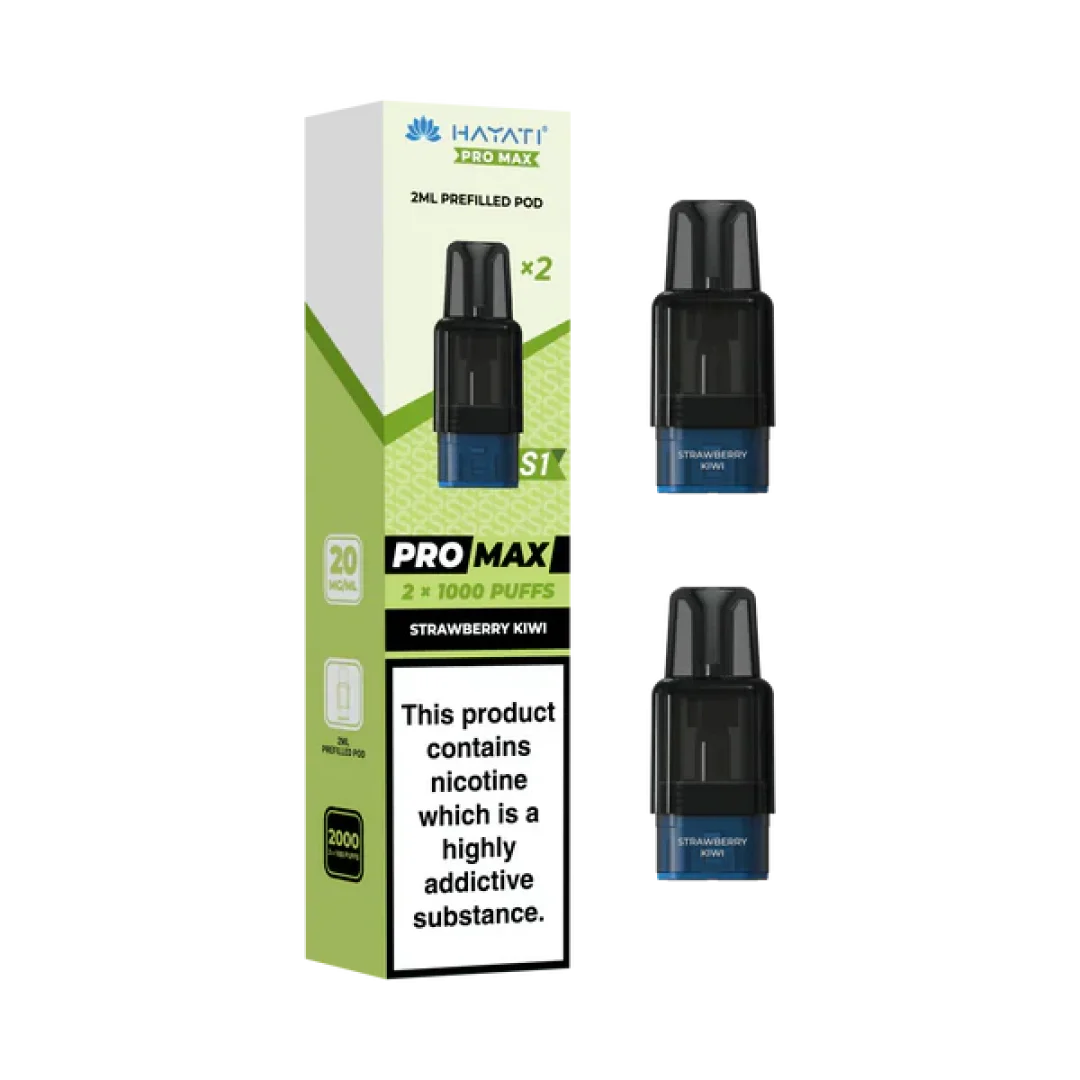 Hayati Pro Max S1 1000 Prefilled Pods - £2.79 Only
