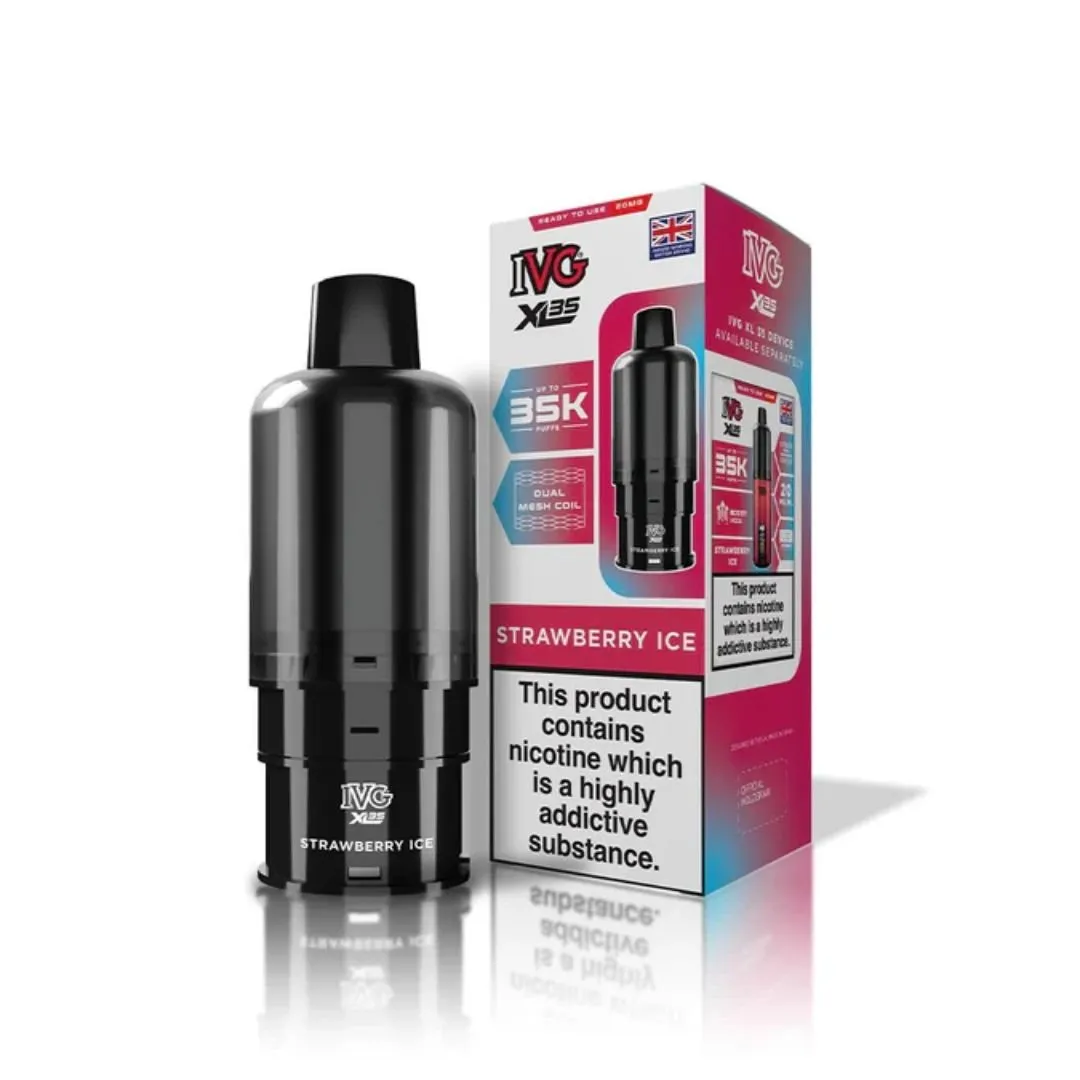 IVG XL 35K Prefilled Refill Pods | Buy Online UK
