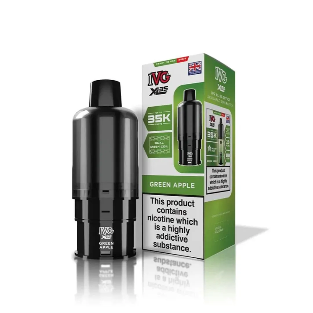 IVG XL 35K Prefilled Refill Pods | Buy Online UK
