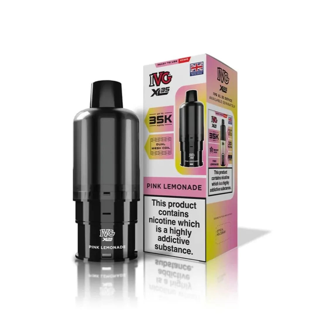 IVG XL 35K Prefilled Refill Pods | Buy Online UK