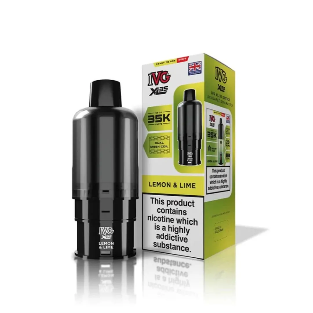 IVG XL 35K Prefilled Refill Pods | Buy Online UK