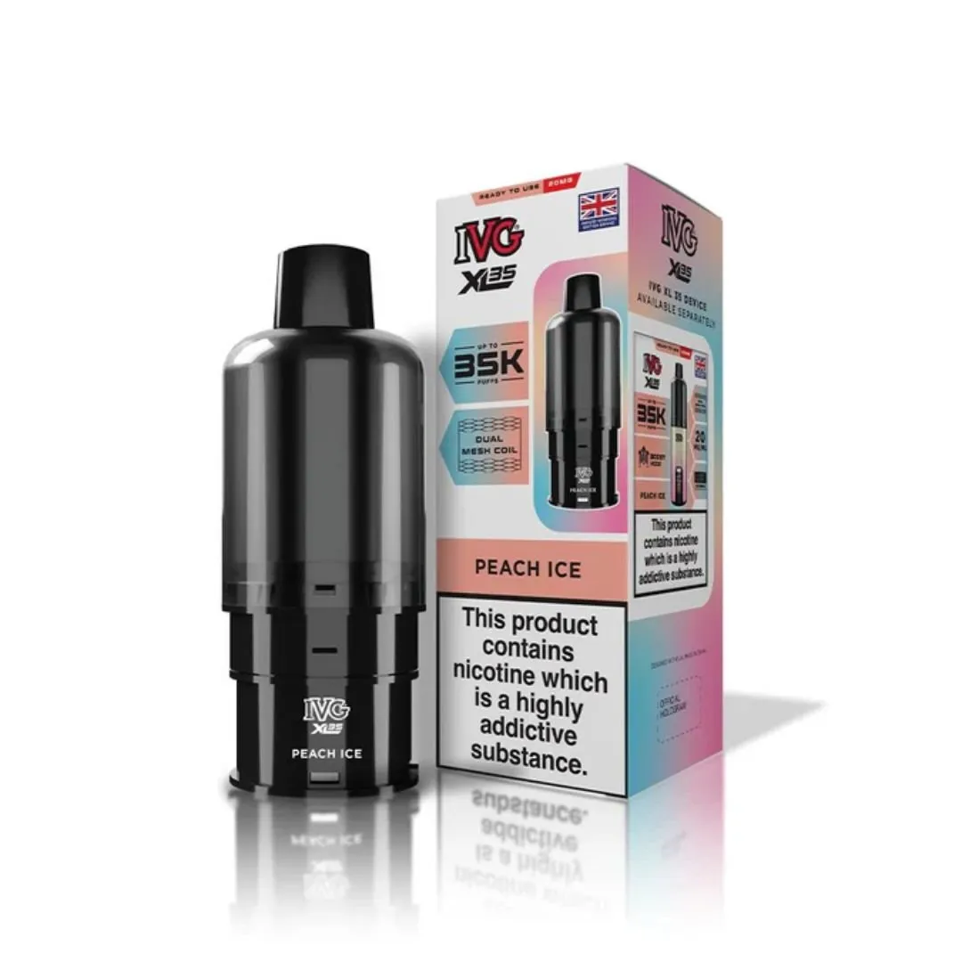 IVG XL 35K Prefilled Refill Pods | Buy Online UK