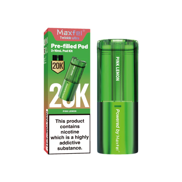 Maxfel Twinkle Ultra 40K Refill Pods | £5.79 Only