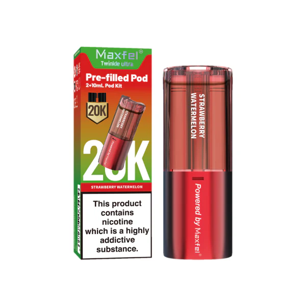 Maxfel Twinkle Ultra 40K Refill Pods | £5.79 Only