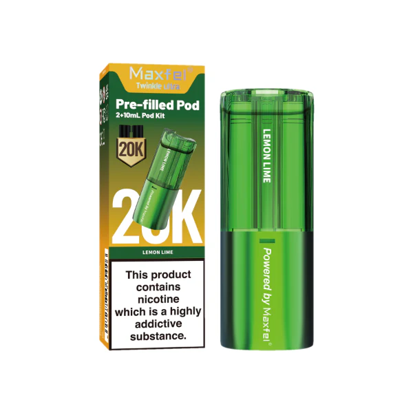 Maxfel Twinkle Ultra 40K Refill Pods | £5.79 Only