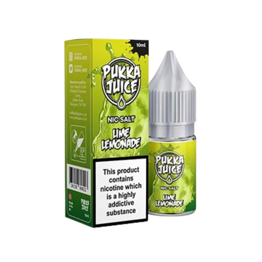Buy Pukka Juice 10ml Nic Salt E-Liquid Online UK | £2.85