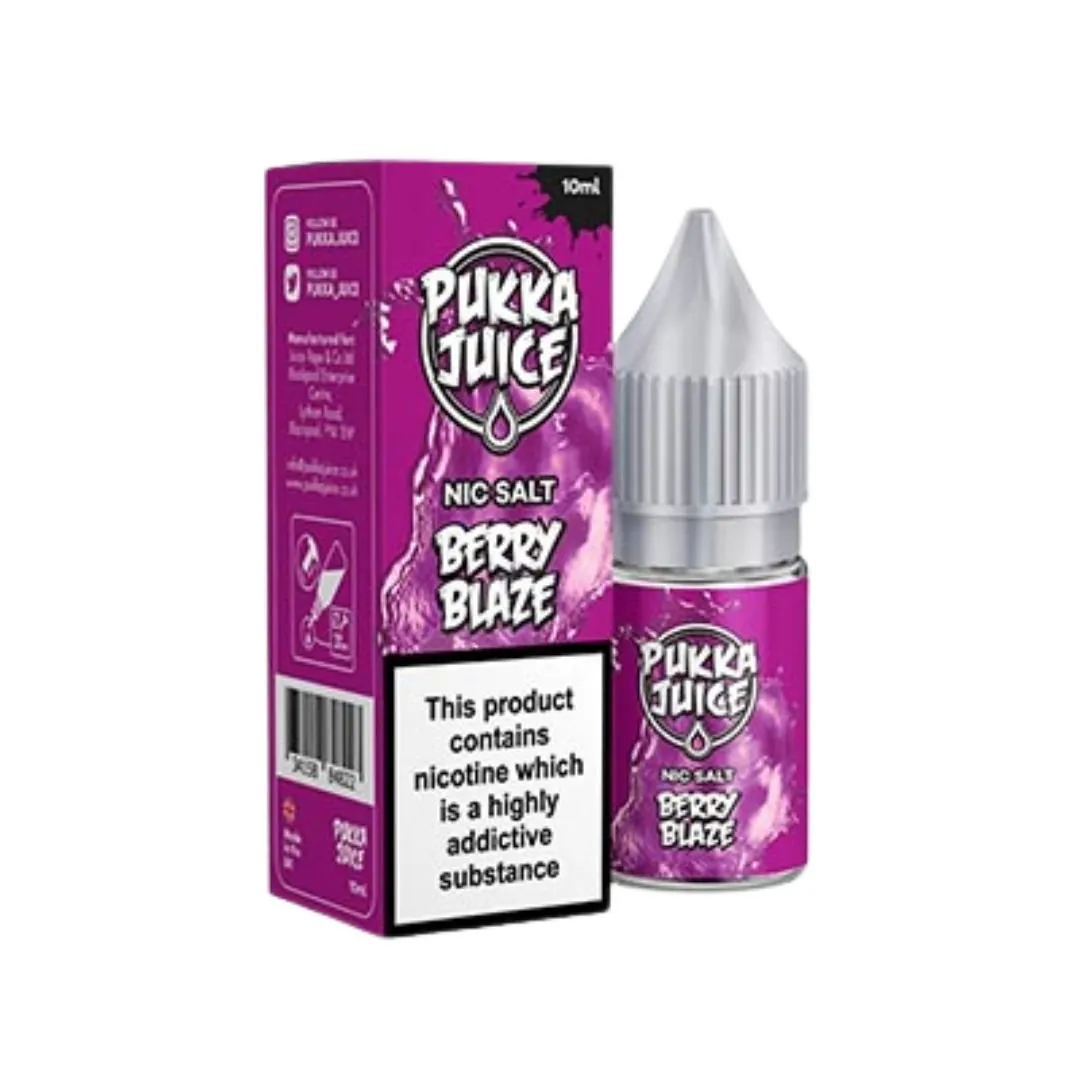 Buy Pukka Juice 10ml Nic Salt E-Liquid Online UK | £2.85