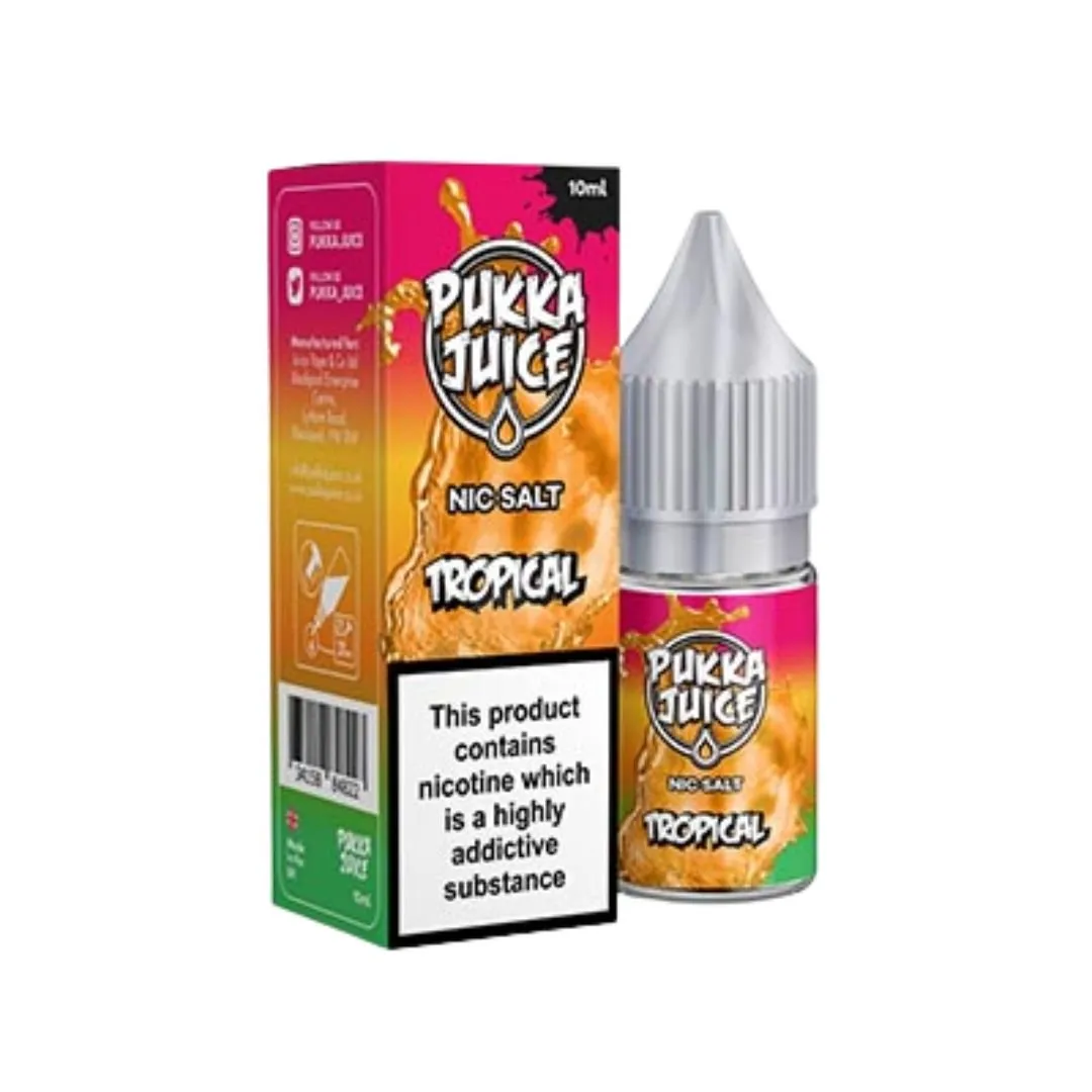 Pukka Juice 10ml Nic Salt E-Liquid