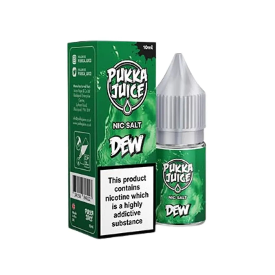 Buy Pukka Juice 10ml Nic Salt E-Liquid Online UK | £2.85