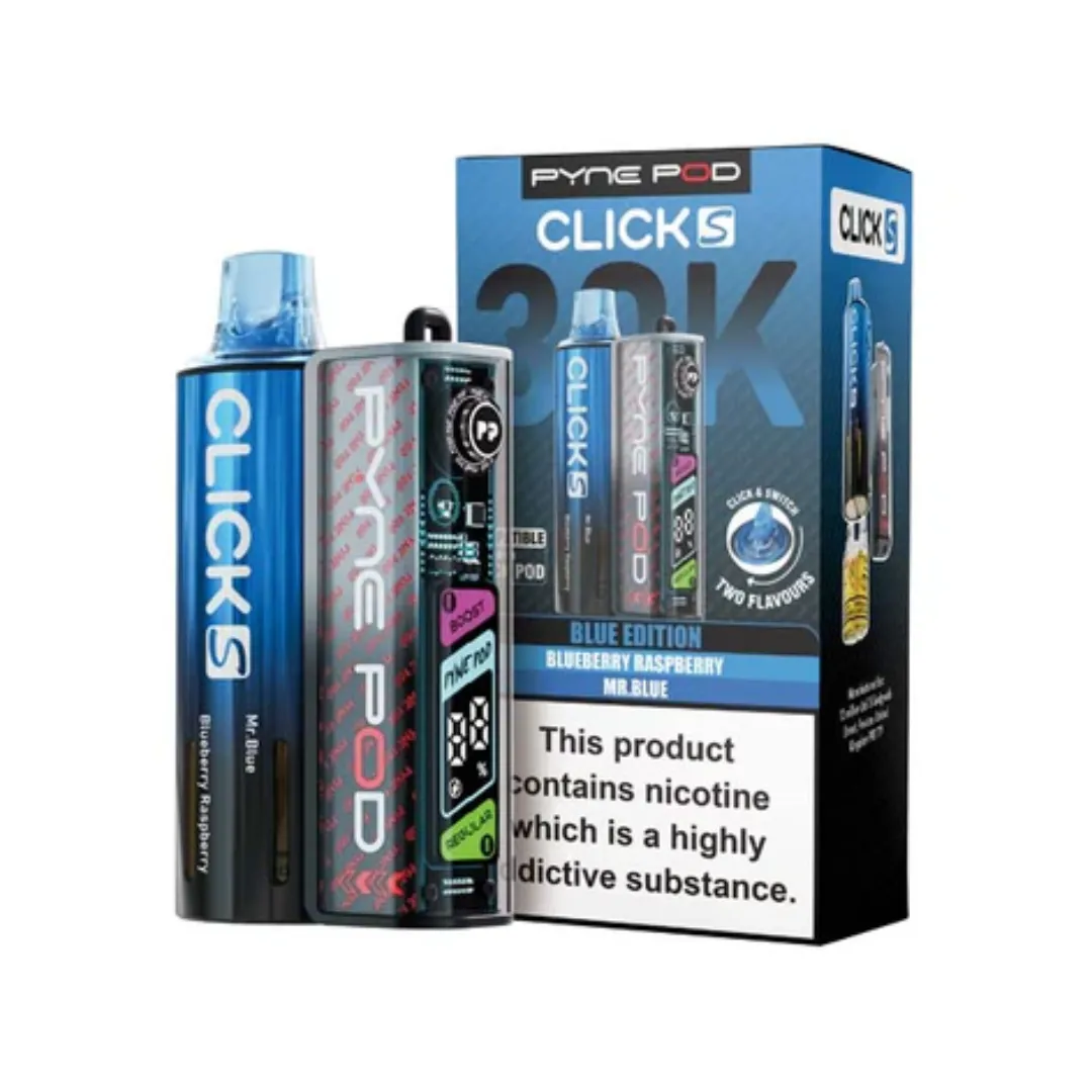 Pyne Pod Click S 30K Puffs Prefilled Pod Kit Just at £9.49