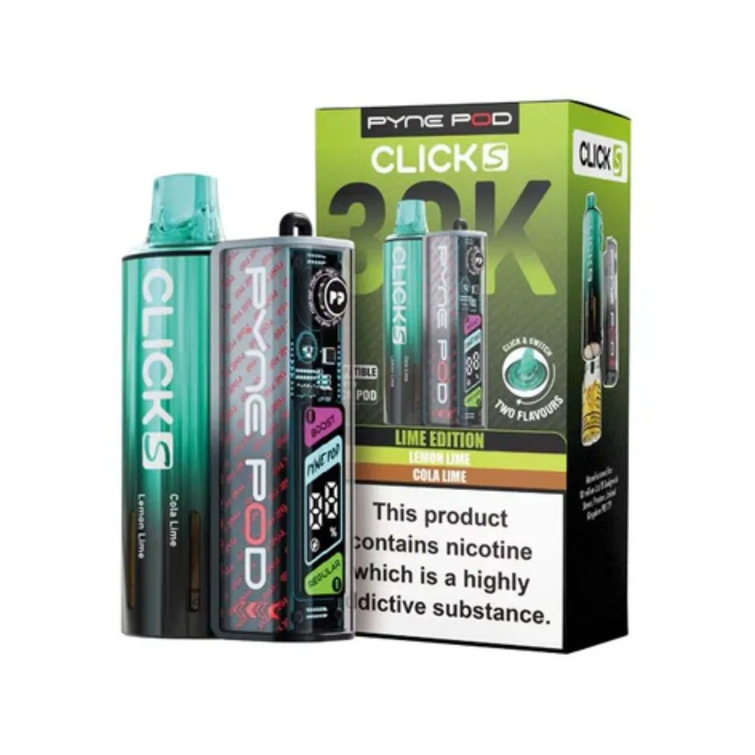Pyne Pod Click S 30K Puffs Prefilled Pod Kit Just at £9.49
