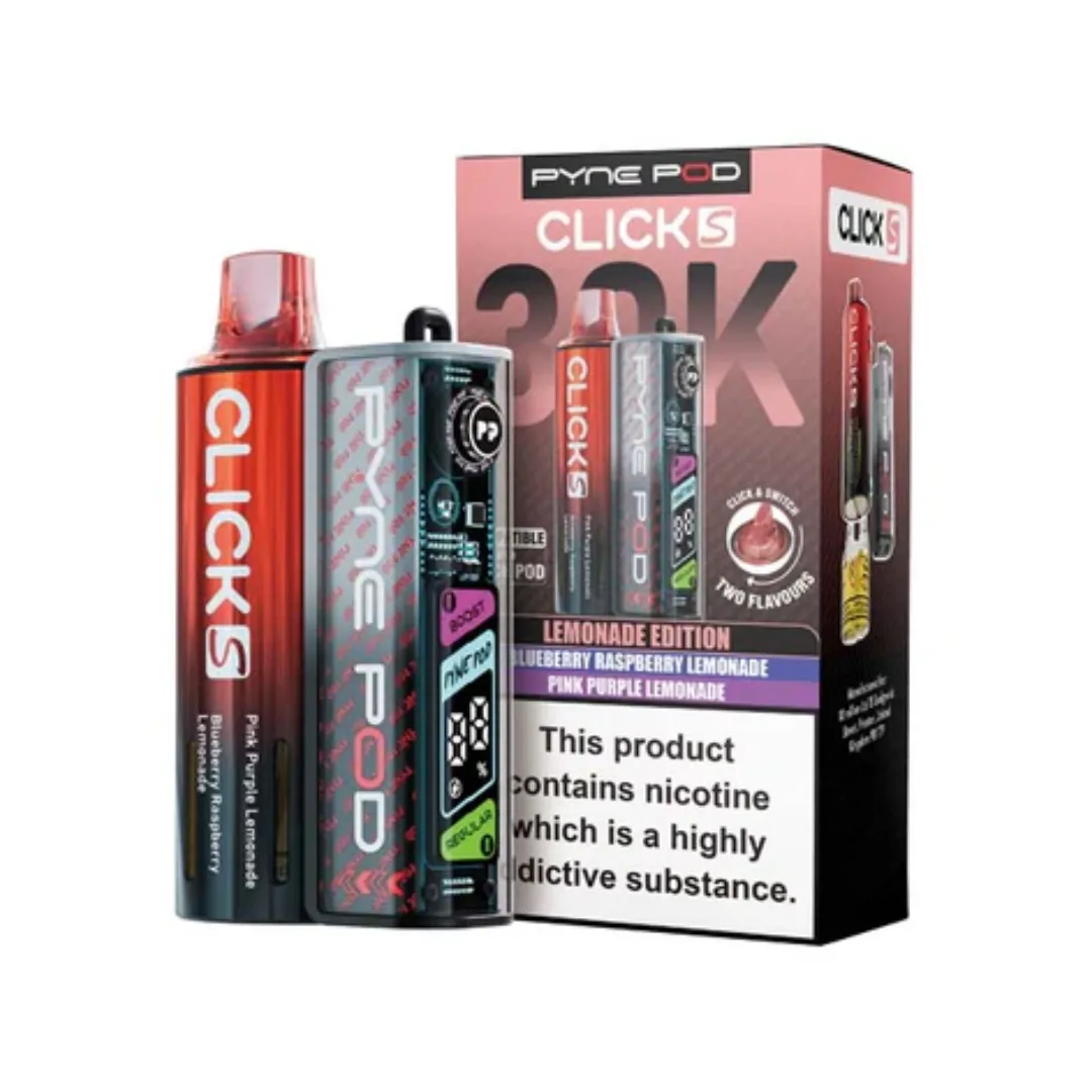 Pyne Pod Click S 30K Puffs Prefilled Pod Kit Just at £9.49