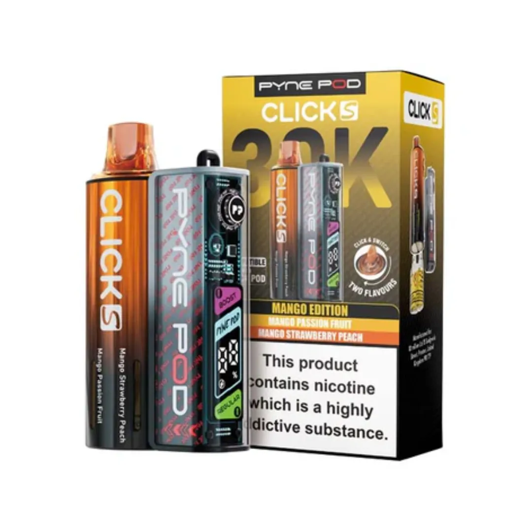 Pyne Pod Click S 30K Puffs Prefilled Pod Kit Just at £9.49