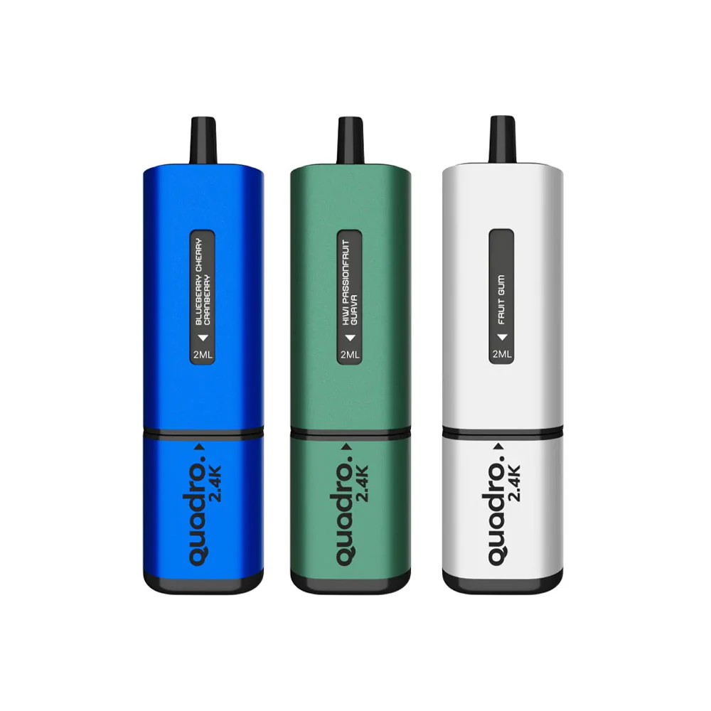 Quadro 4 in 1 2400 Puffs Prefilled Vape Kit