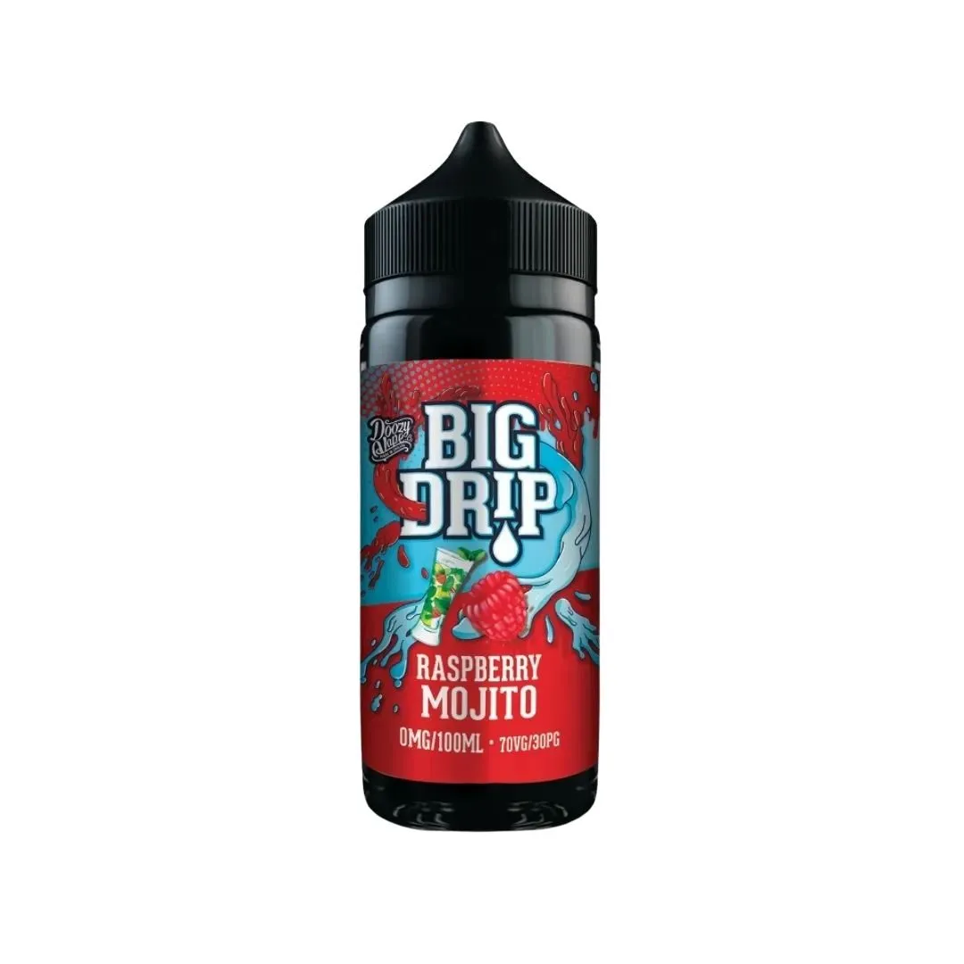 Raspberry Mojito Big Drip by Doozy Vapes 100ml E-Liquid