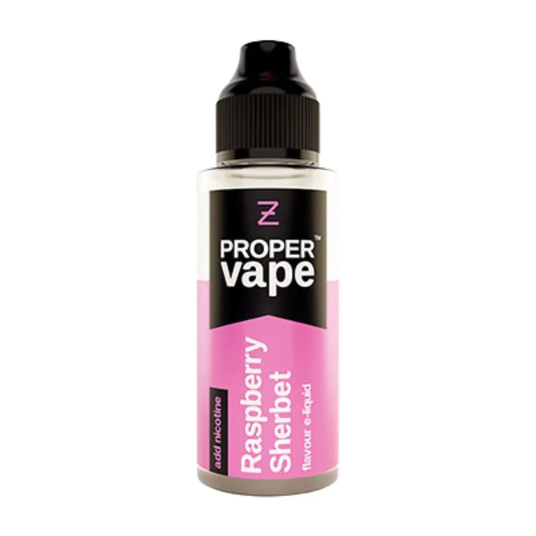 Raspberry Sherbet Proper Vape by Zeus Juice 120ml E-liquid