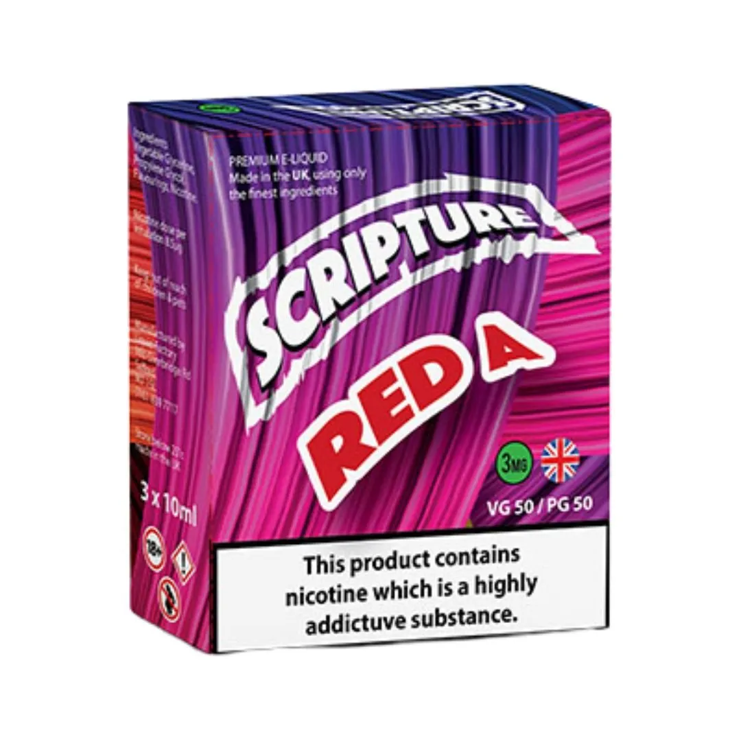 Red A by Scripture 10ml E-liquid