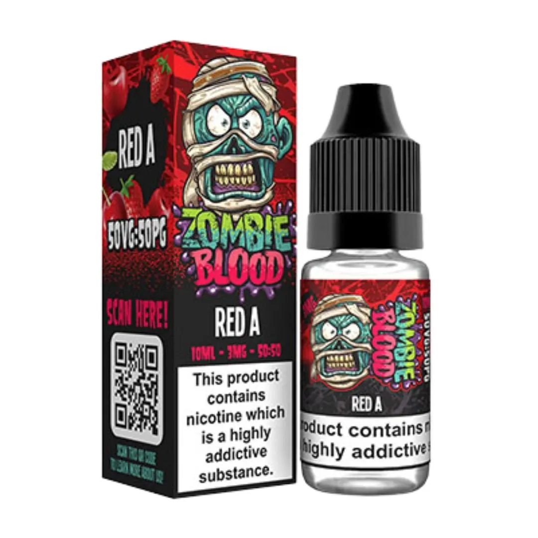 Red A by Zombie Blood 10ml E-Liquid