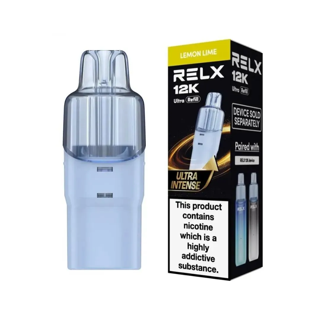 RELX 12K Ultra Prefilled Pods UK | Flavours & Features