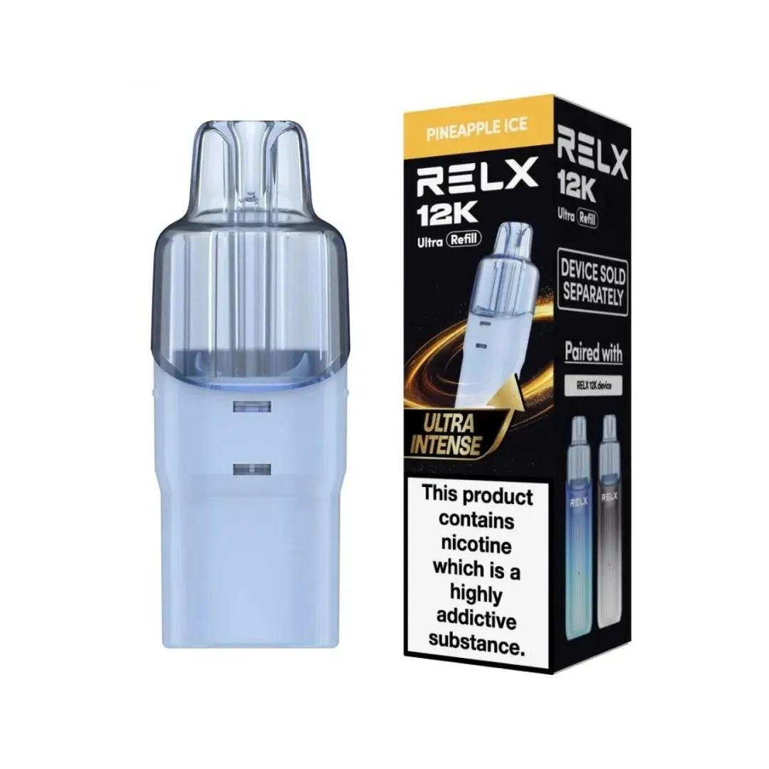RELX 12K Ultra Prefilled Pods UK | Flavours & Features