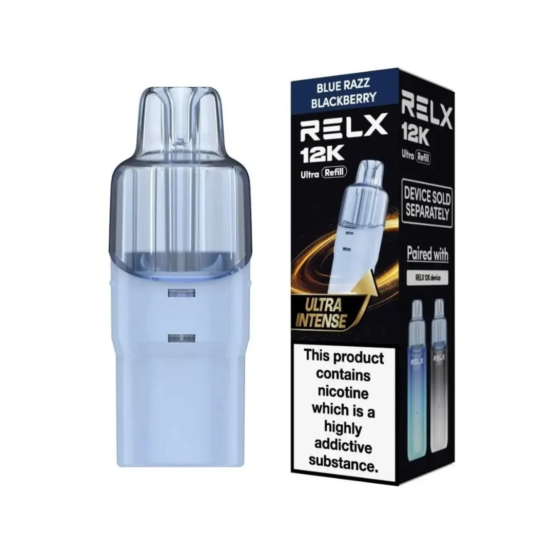 RELX 12K Ultra Prefilled Pods UK | Flavours & Features