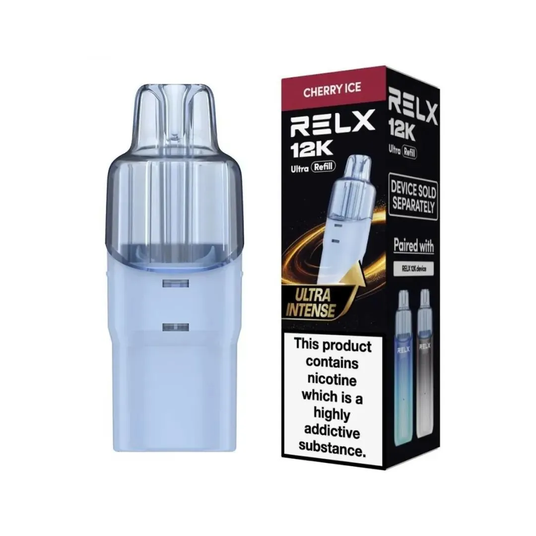 RELX 12K Ultra Prefilled Pods UK | Flavours & Features
