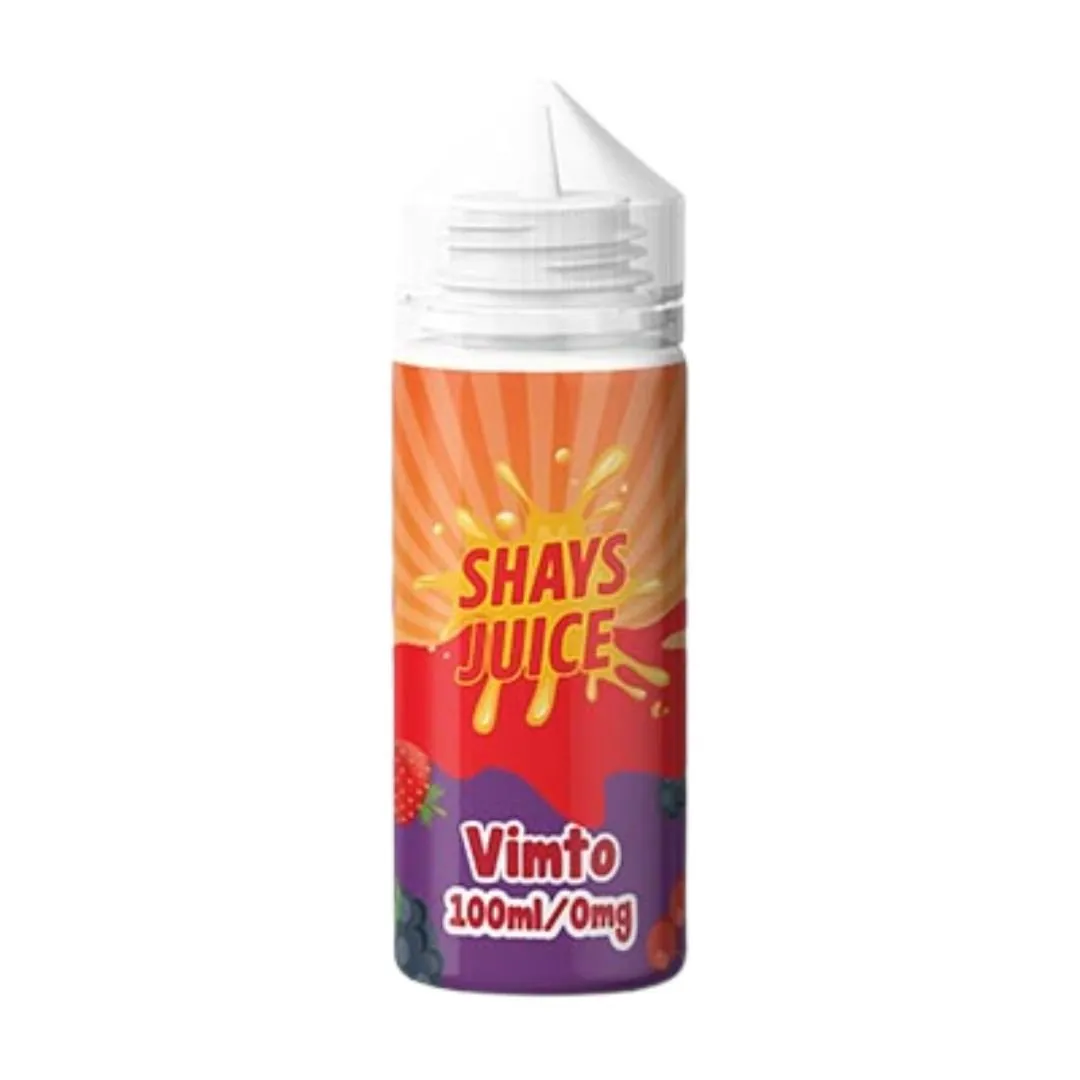 Shays Juice 100ml Shortfill E-Liquid | Buy Now £9.89