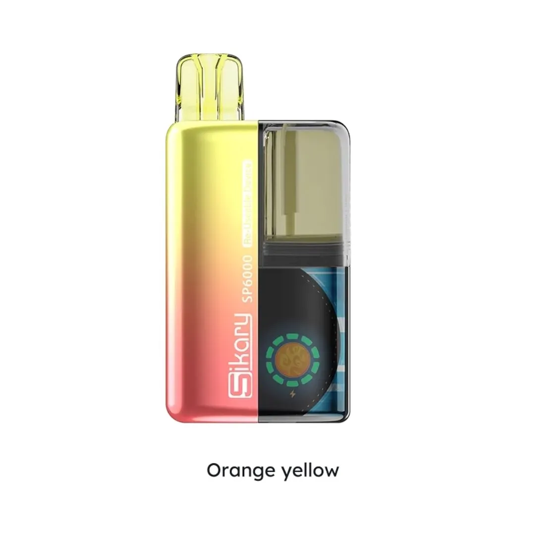 Sikary Tako SP6000 Puffs Prefilled Vape Kit - £4.79 Only