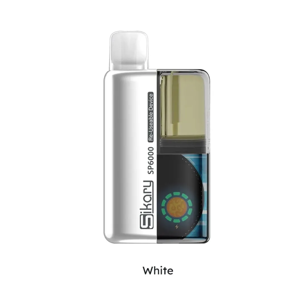 Sikary Tako SP6000 Puffs Prefilled Vape Kit - £4.79 Only