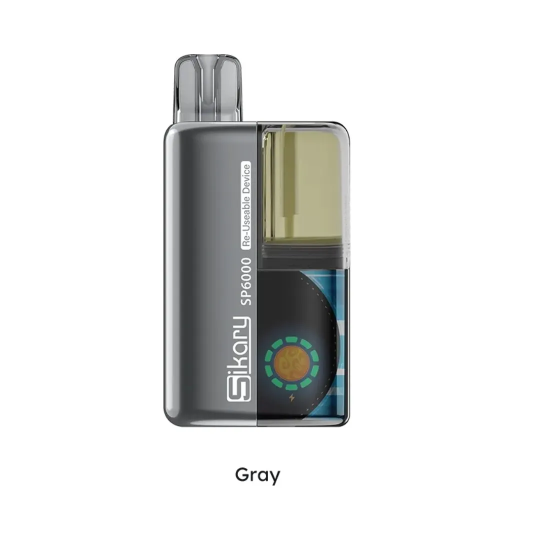 Sikary Tako SP6000 Puffs Prefilled Vape Kit - £4.79 Only