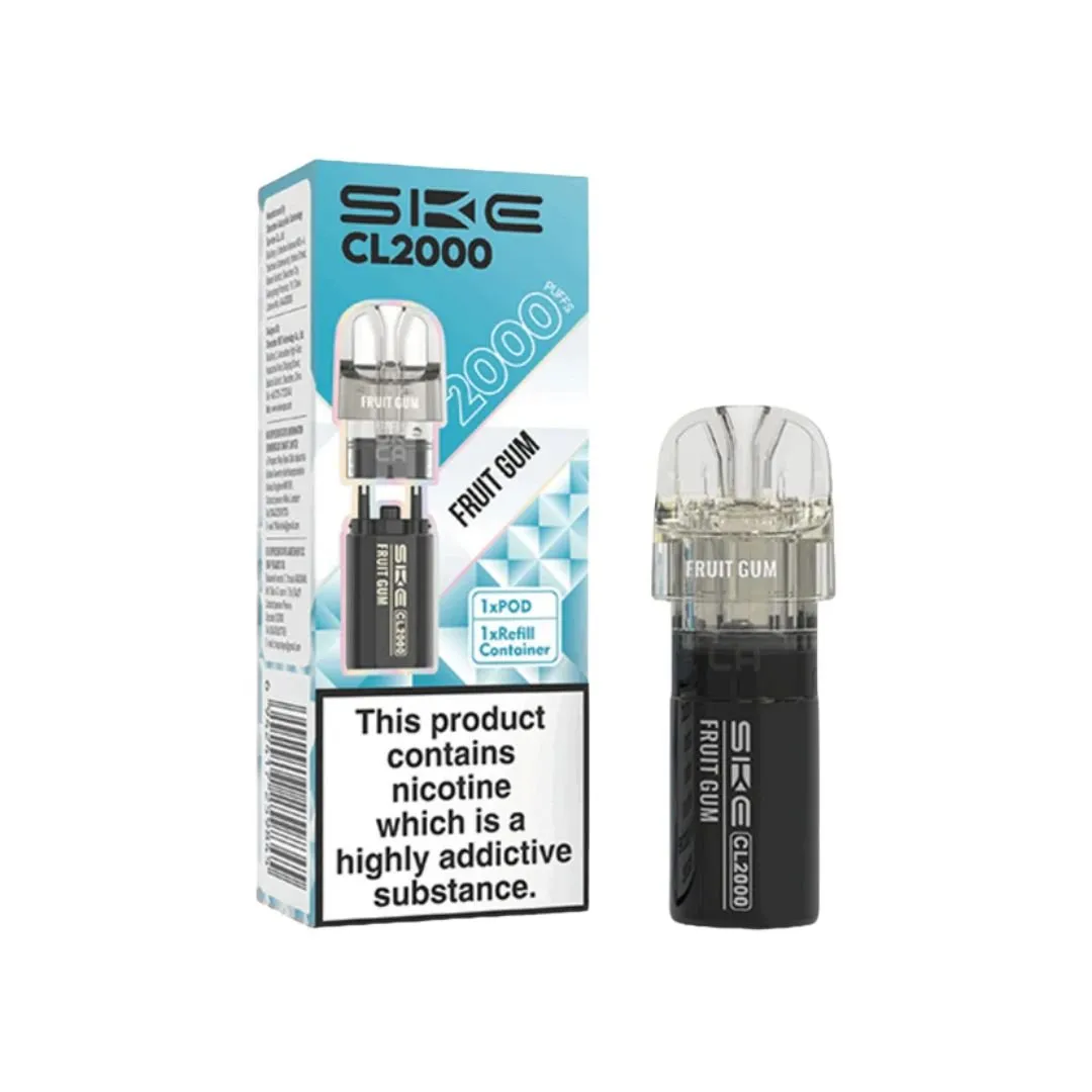 SKE CL2000 Prefilled Replacement Pods | Only £4.29