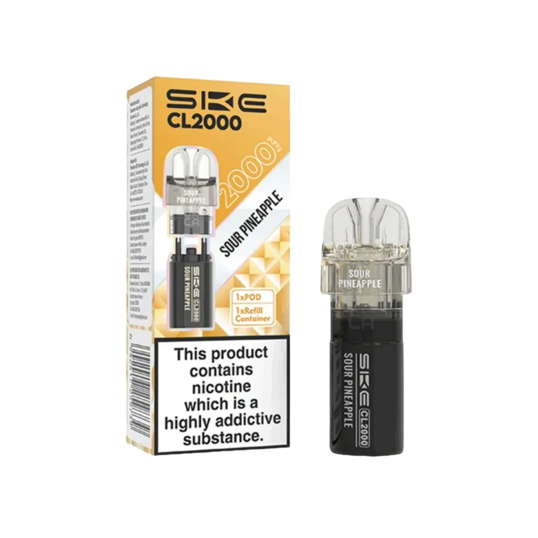 SKE CL2000 Prefilled Replacement Pods | Only £4.29