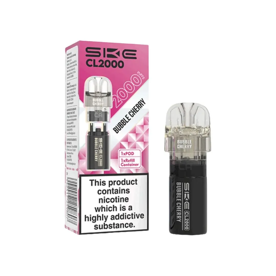 SKE CL2000 Prefilled Replacement Pods | Only £4.29
