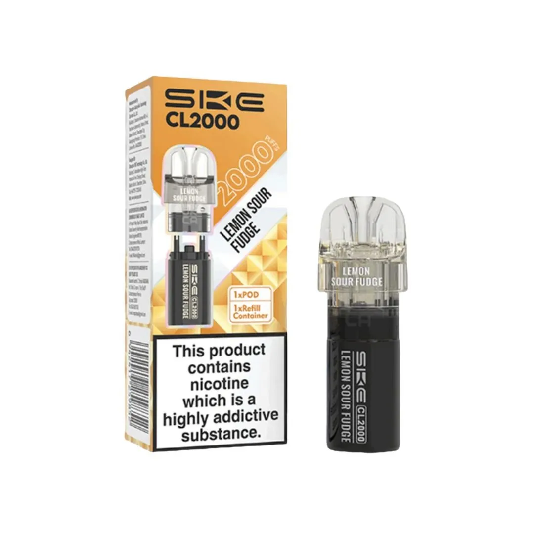 SKE CL2000 Prefilled Replacement Pods | Only £4.29