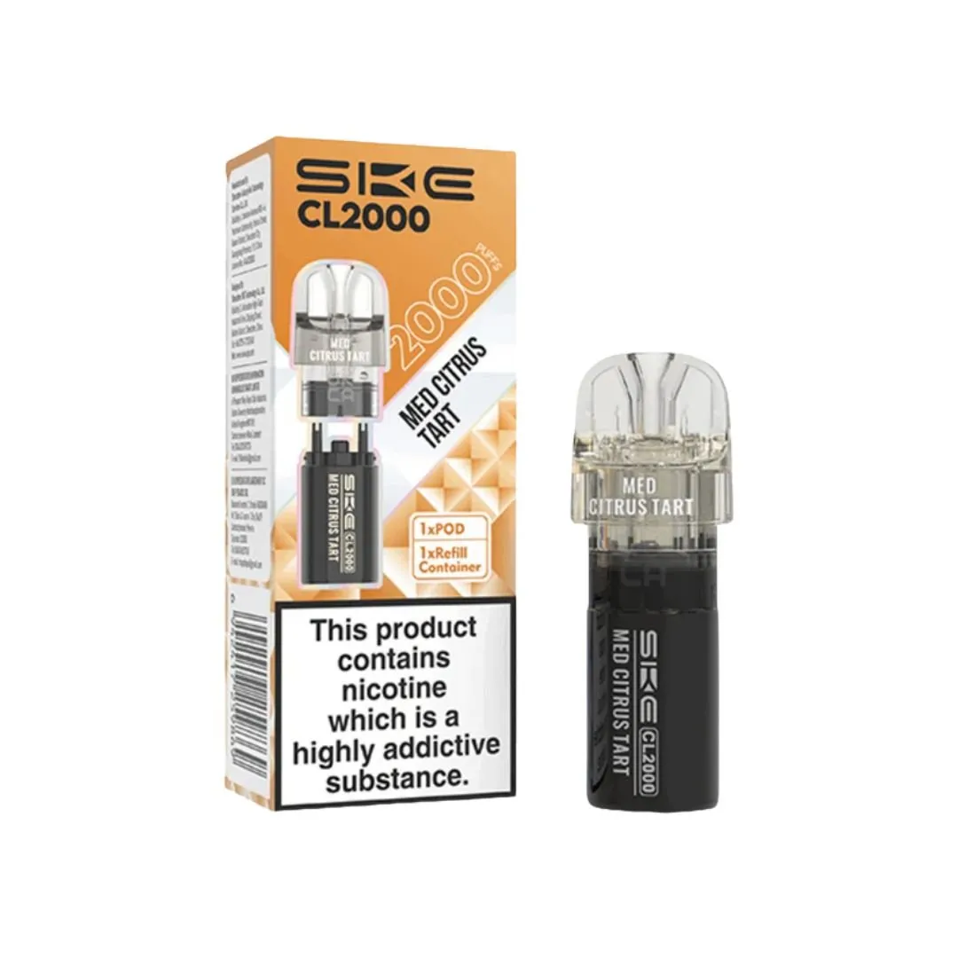 SKE CL2000 Prefilled Replacement Pods | Only £4.29