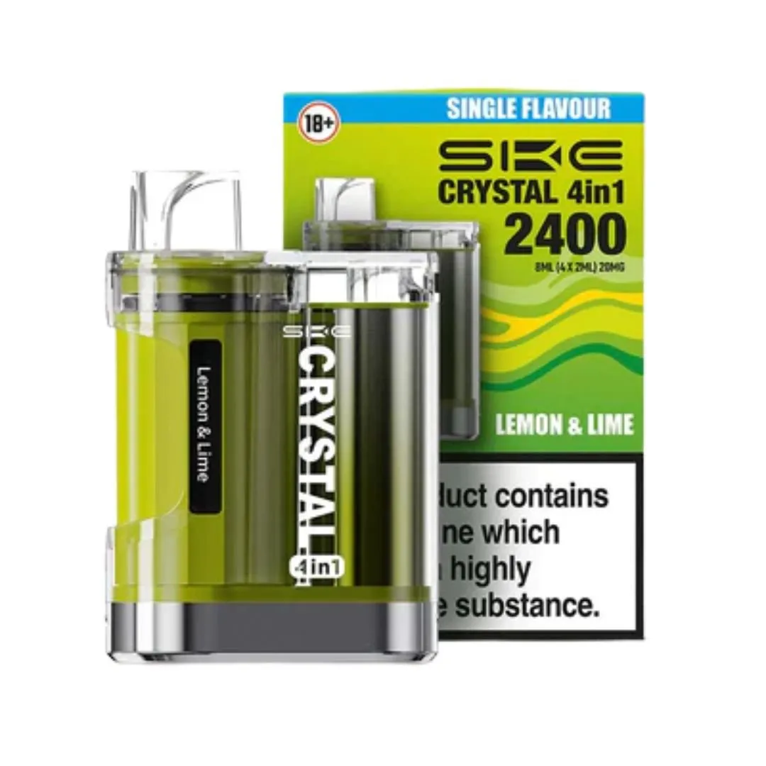 SKE Crystal 4-in-1 2400 Puffs Vape Kit - £9.39