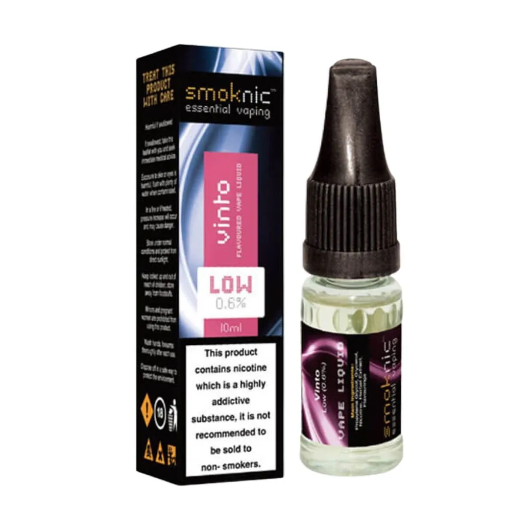 Smoknic 10ml E-liquid