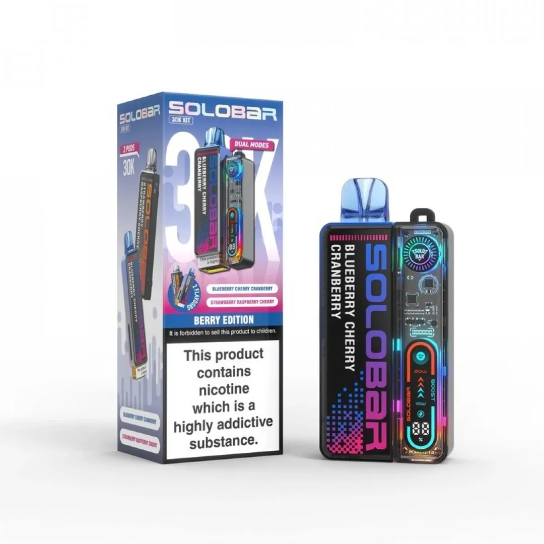 Solo Bar 30K Prefilled Pod Kit | £9.29 Only at Smoknic