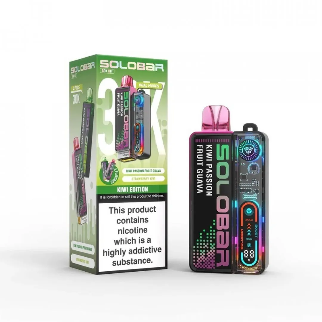 Solo Bar 30K Prefilled Pod Kit | £9.29 Only at Smoknic