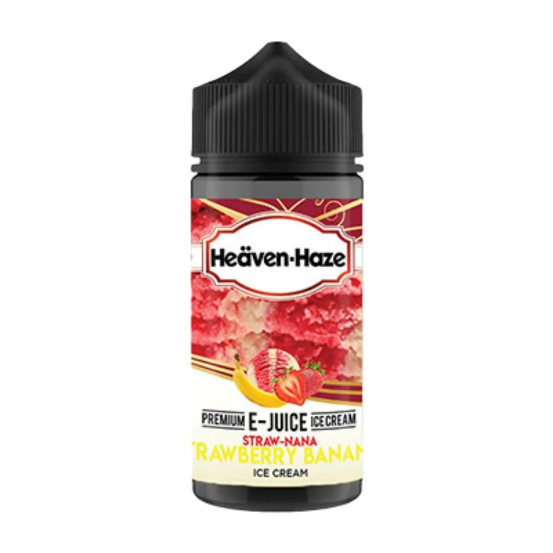 Straw Nana Strawberry Banana Ice Cream 120ml E-Liquid