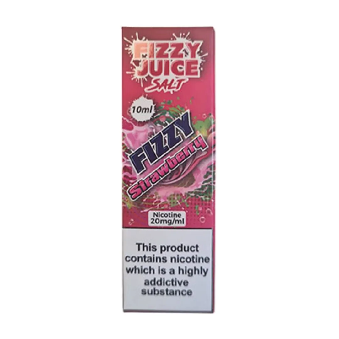 Strawberry by Fizzy Juice Salt 10ml E-Liquid