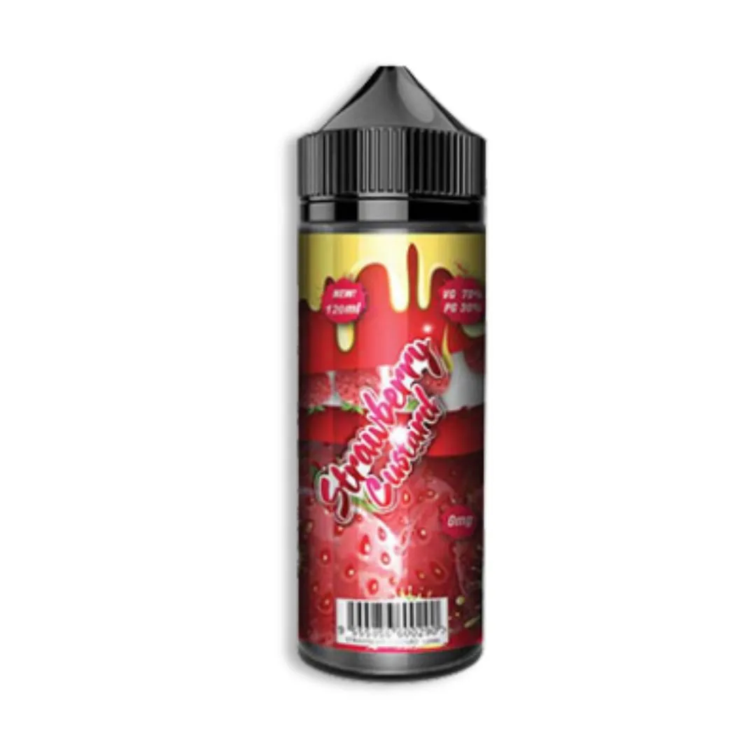 Strawberry Custard by Fizzy Juice 120ml E-Liquid