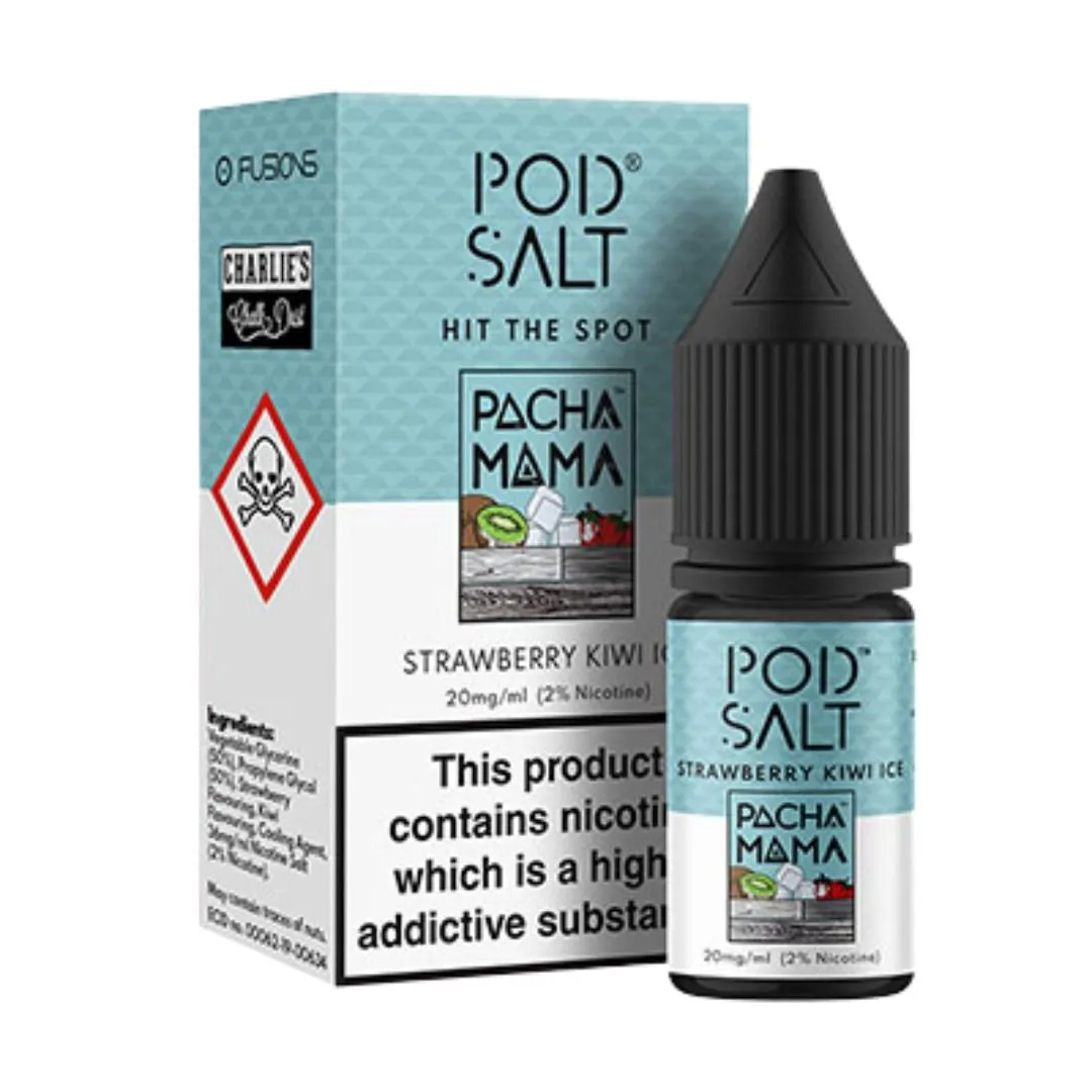 Strawberry Kiwi by Pod Salt 10ml E-liquid