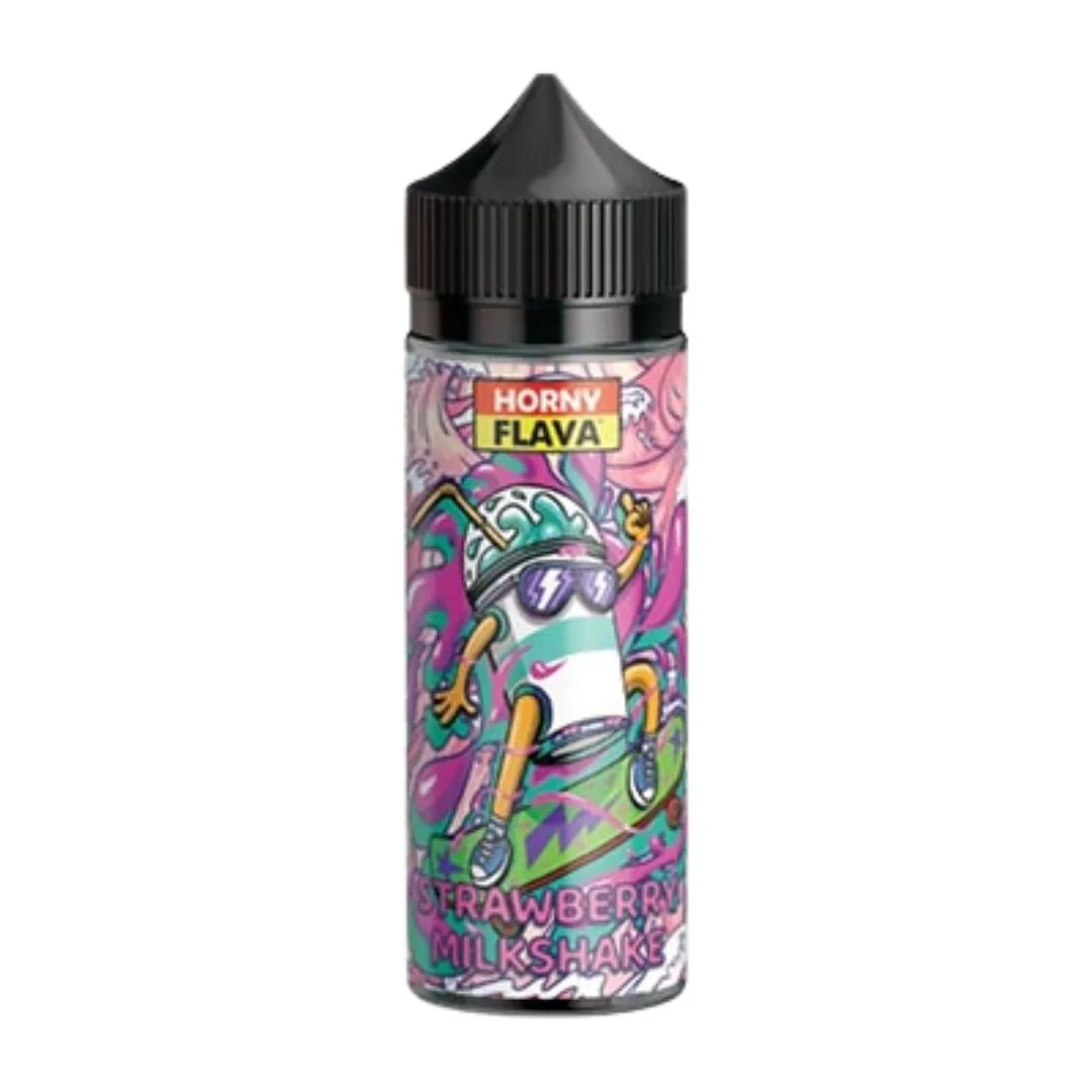 Strawberry Milkshake by Horny Flava 120ml E-Liquid