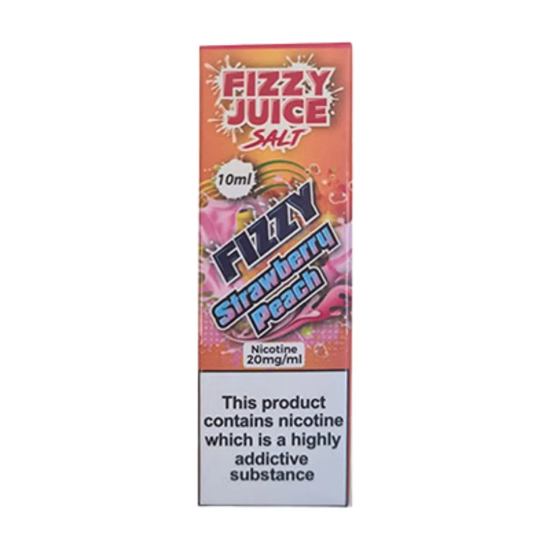 Strawberry Peach by Fizzy Juice Salt 10ml E-Liquid